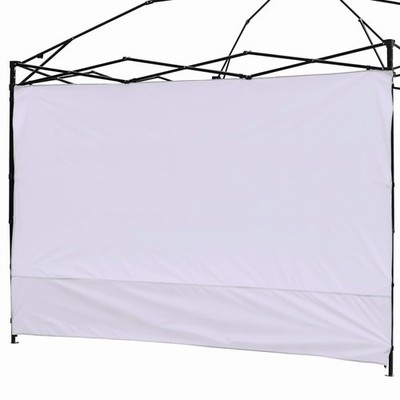 Canopy Sunwall Sidewall Gazebos Tent Waterproof for 10x10(1pcs), White 