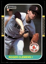 Roger Clemens 1987 Donruss #276 Red Sox MLB READ FREE SHIPPING AutographDen