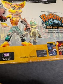 Sony PSP 3001 Ratchet And Clank Limited Edition, Mystic Black CIB