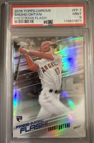 2018 Topps Chrome - Freshman Flash Shohei Ohtani #FF-1 (RC)