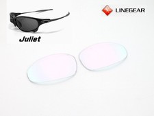 LINEGEAR Ruby Clear Non-Polarized Lenses for Oakley Juliet JU-RC 