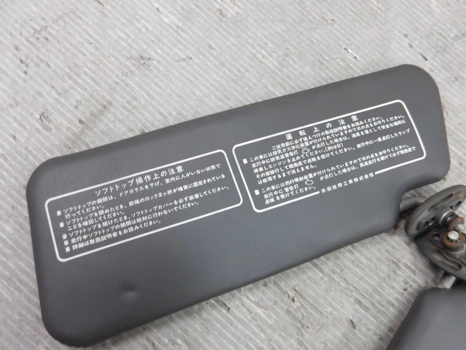 Honda Beat PP1 Sun Visors Left and Right JDM USED - image 3 of 4