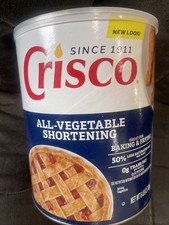 Crisco All-Vegetable Shortening 6 lbs. FREE SHIPPING 