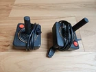 Two Atari 2600 Joystick Wired Controller Original Vintage Untested