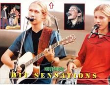 Hanson pinup Hit Sensations magazine Kevin Richardson picture photo article pix