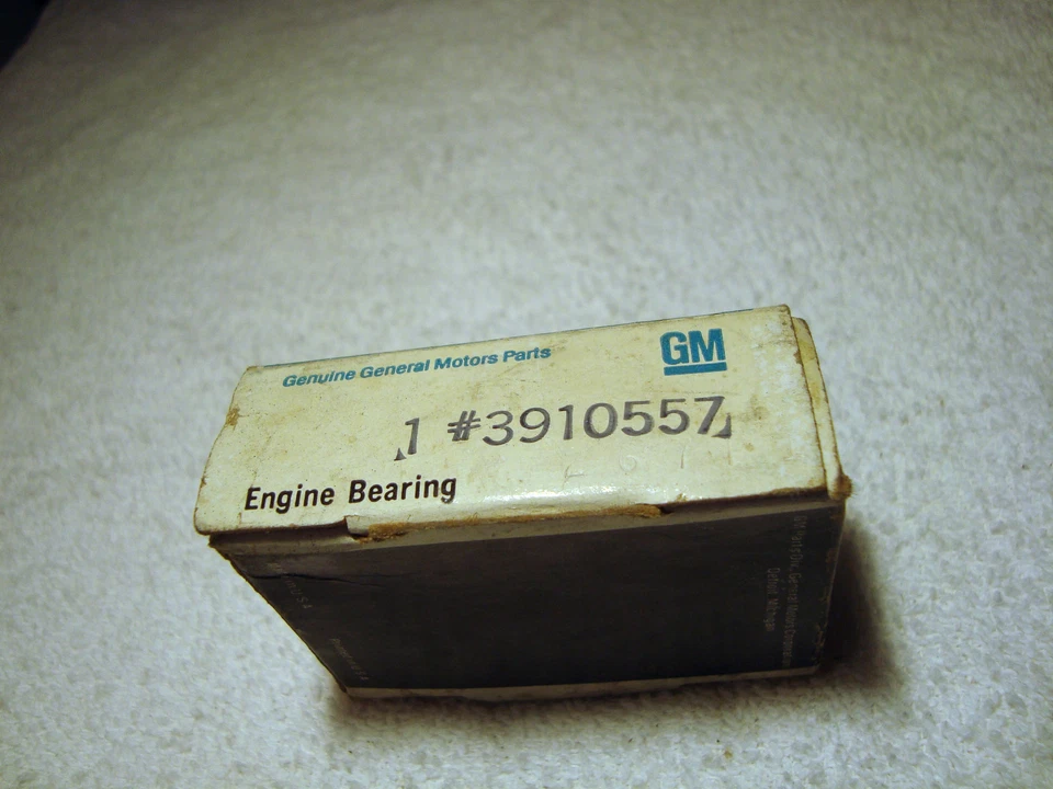 Rodamiento .002 sobre rodamiento motor NOS 3910557 CHEVROLET CAMARO 350 1967 G6 Foto 2 de 2