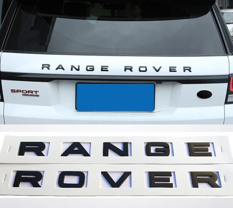LAND ROVER Scritta Nero Opaco 4 Cm • EUR 24,90 - IT - Foto 9