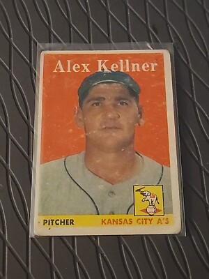 Alex Kellner 1958 TOPPS Baseball Card