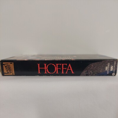 Hoffa 1992 Film VHS Tape Used Jack Nicholson Danny Devito