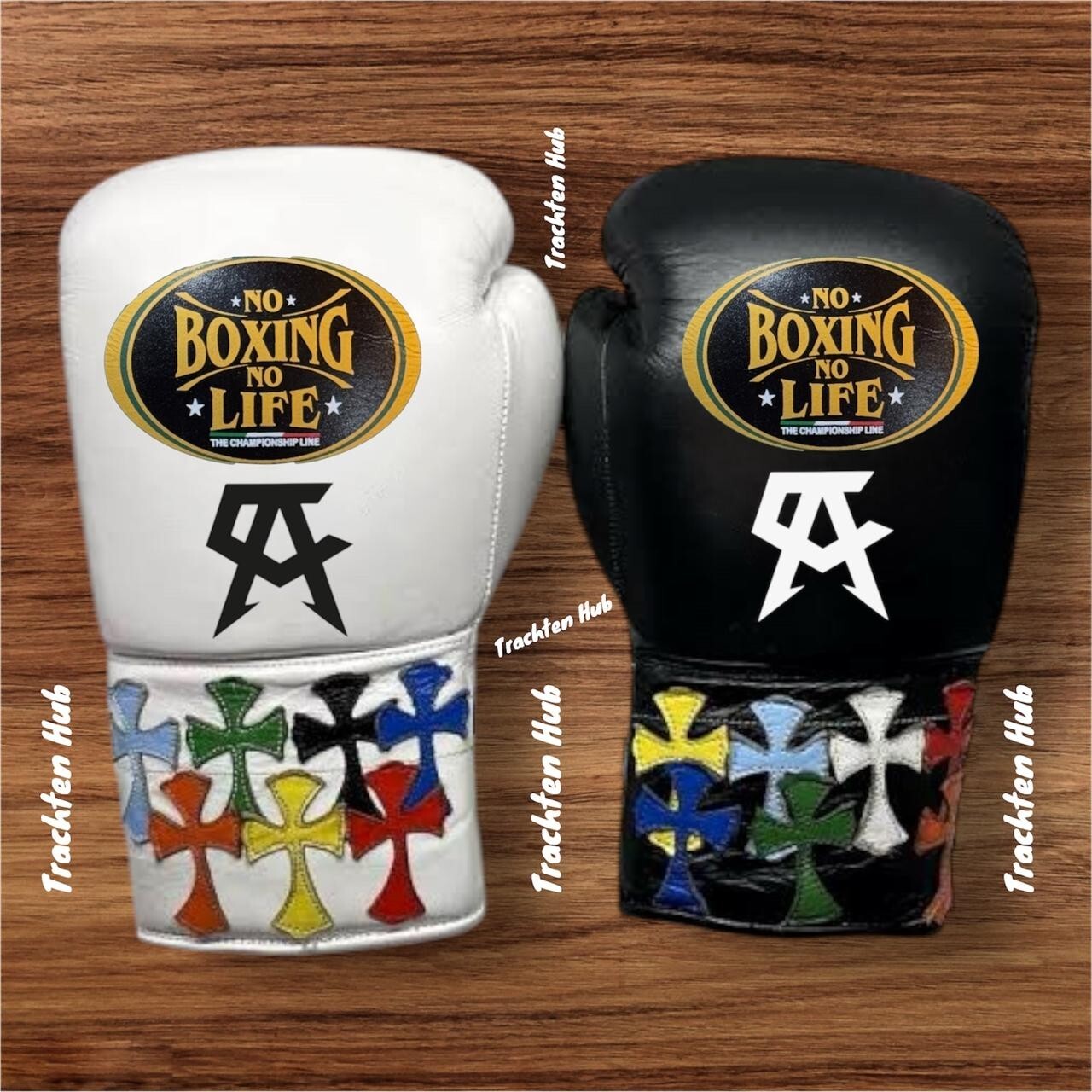 専用　カネロ　NO BOXING NO LIFE グローブ　10oz NO BOXING NO LIFE Boxing Gloves 10oz MetallicBlack/Gold Lace