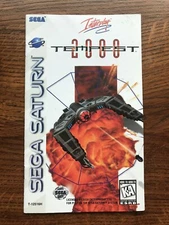 Tempest 2000 Sega Saturn Game Instruction Manual Only 