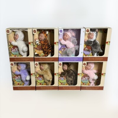 ANNE GEDDES Baby Igel Bunny Bear Tiger Kitten Fairy / Hase Bär Katze Fee / NEU