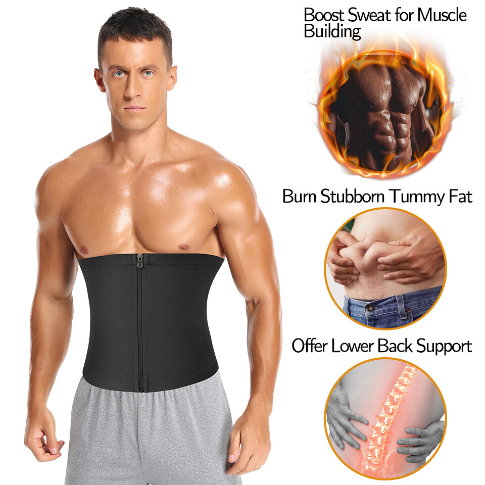 Fajas Para Hombres Abdomen Reductoras Bajar Peso Entrenador de cintura  Shapewear 