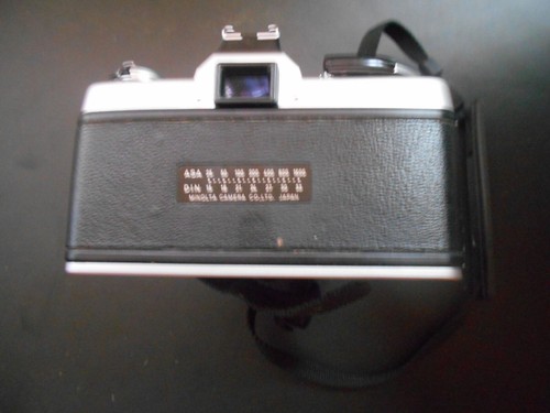 Minolta XG 1 35mm SLR Film Camera Albinar ADG 1:3.5 4.5 no 8315775 lens Parts - Picture 5 of 7