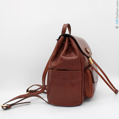 THE BRIDGE ブラウンレザー バックパック ビンテージ 【公式通販】