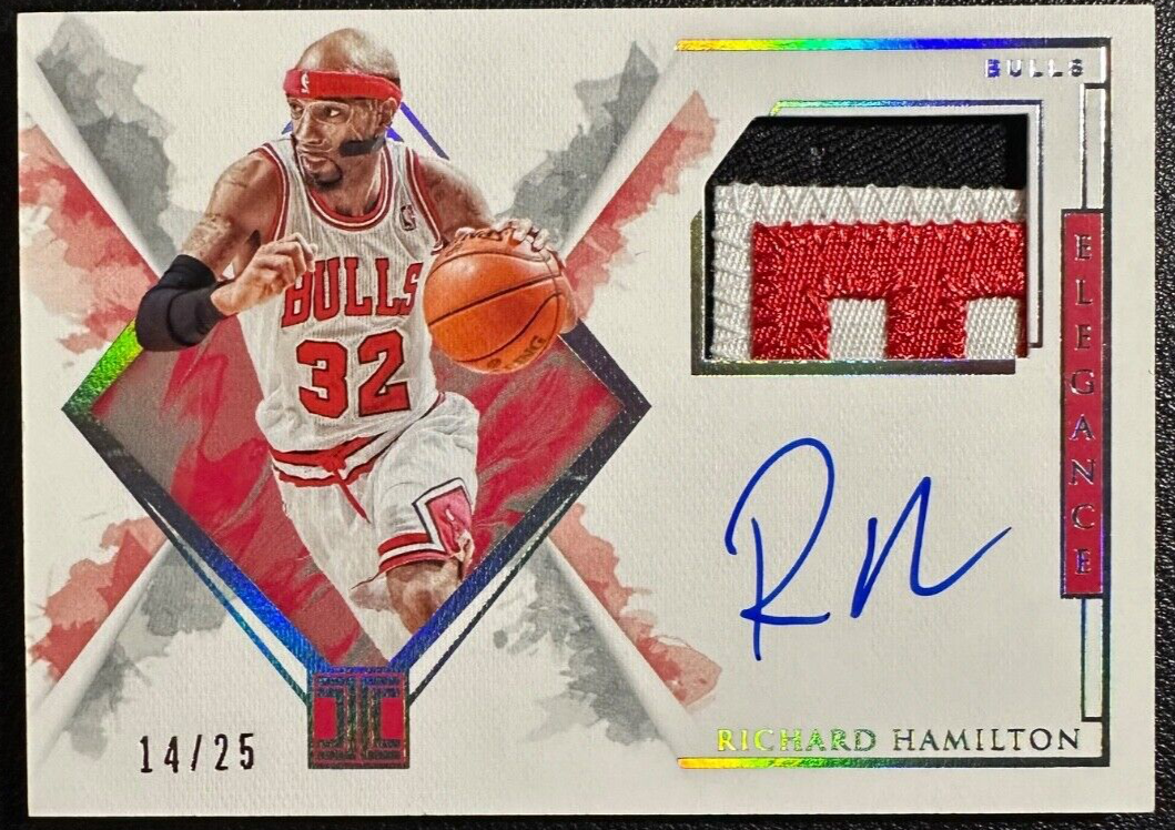 2019-20 Panini Impeccable Elégance Retired Jersey Autographs