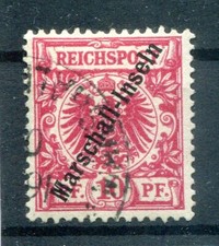 Marshall-I. 3I mit Stempel Sorte 2 gest. BPP 190EUR (H3365