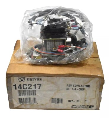 Reliance Electric 14C217 Reversing Contactor  1/4-3 HP
