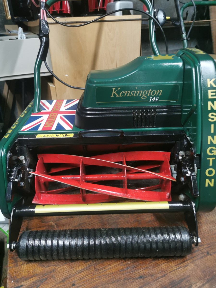 Allett Kensington 14E 14 inch cut Electric Cylinder mower RRP