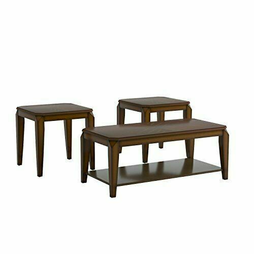 Docila Walnut Coffee/End Table Set (3Pc Pk) main image 0