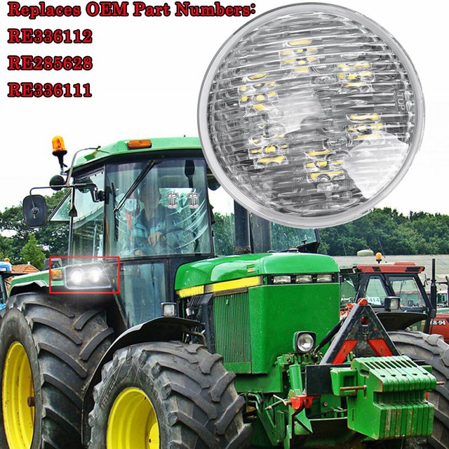 4.5"Inch Round LED Fender Work Light For John Deere 4040, 4240, 4440