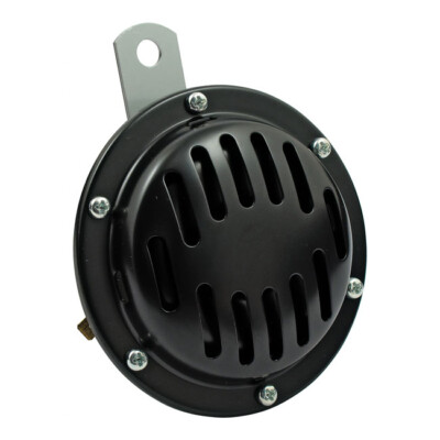 Universal Motorrad Old Style Hupe schwarz 12V 100DB