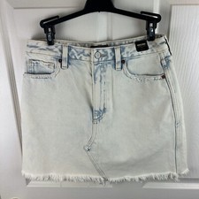 New NWT Women's Abercrombie  Fitch Zoe Natural Rise Vintage A-Line Denim Skirt