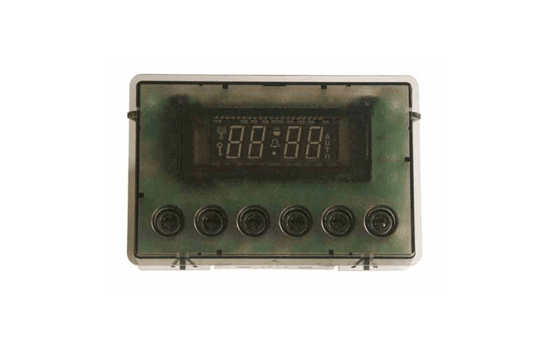 Programmateur de four Rosières 44000755 d'origine en plastique noir thermo-résistant