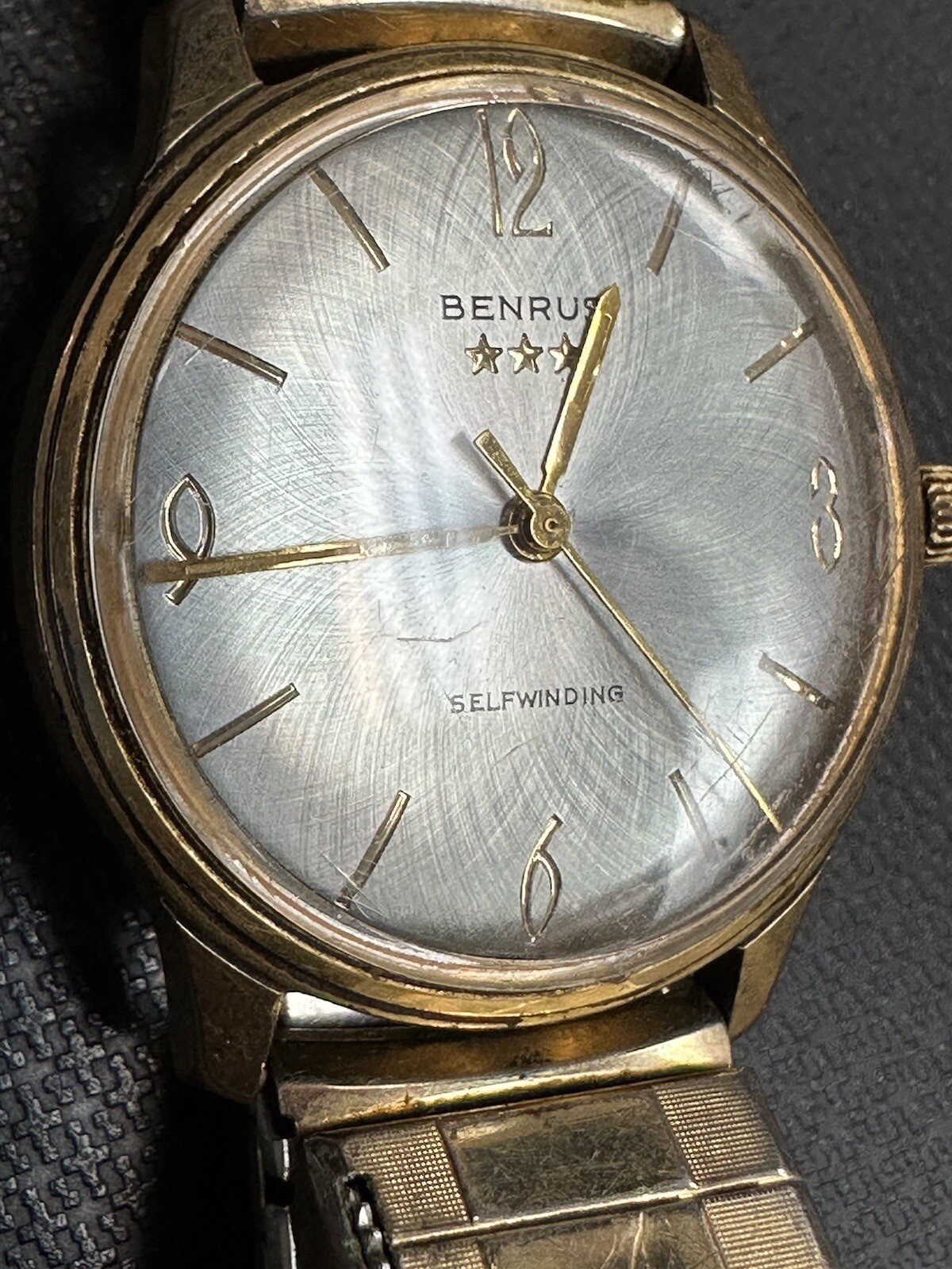 Benrus Reference 7021 Automatic With Engine Turne… - image 1