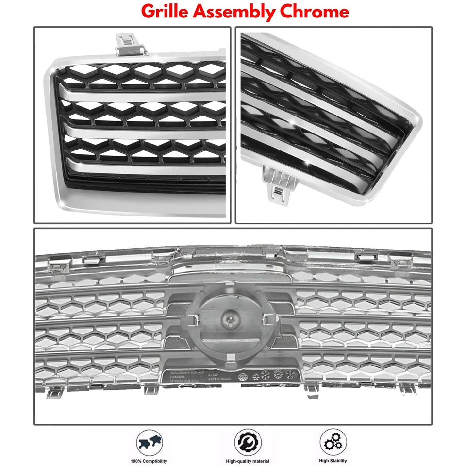 Front Grille Assembly Chrome For 2009-2014 Nissan Maxima Foto 2 de 4