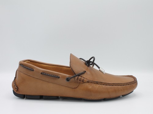 Zapatos Mocasines Hombre Artesanal de Piel Con Suela Caucho Cosido | eBay