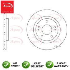 Brake Disc Front Apec Fits Mitsubishi Shogun Pinin 1999-2007 1.8 2.0 MR334996