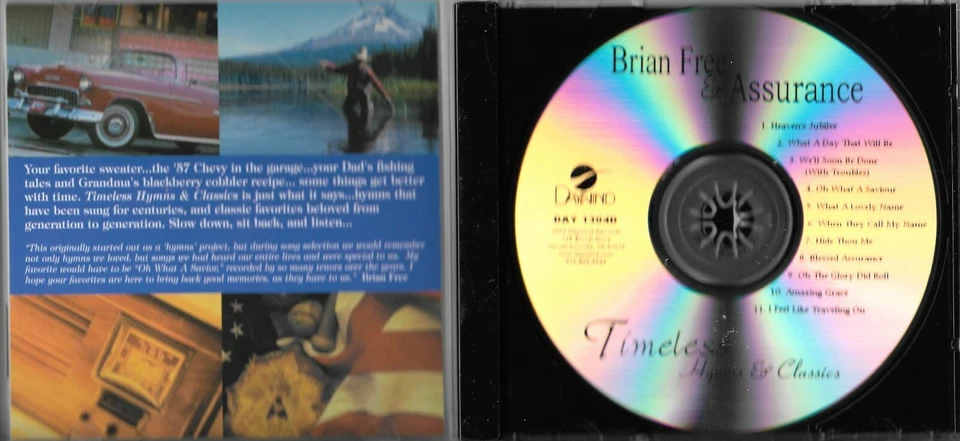 BRIAN FREE & ASSURANCE....."TIMELESS HYMNS & CLASSICS".....NEW SEALED 2-CD SET - Image 3 of 4