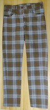 70's Vintage Levi's plaid pants