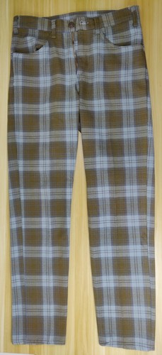 70's Vintage Levi's plaid pants | eBay