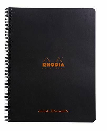 Rhodia 193039C Quaderno, Nero, DIN A4+ 225 x 297 (Y1k)