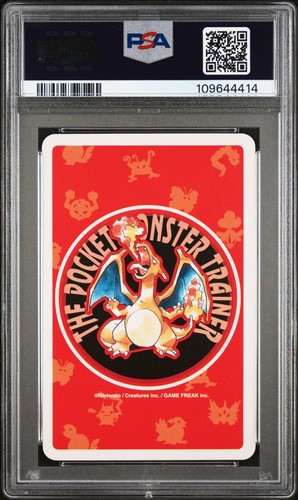 1996 POKEMON RED POKER CARD #150 MEWTWO PSA 10 GEM MINT ACE OF SPADES - Picture 2 of 2