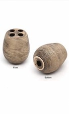 Decorative Ceramic Toothbrush Holder .