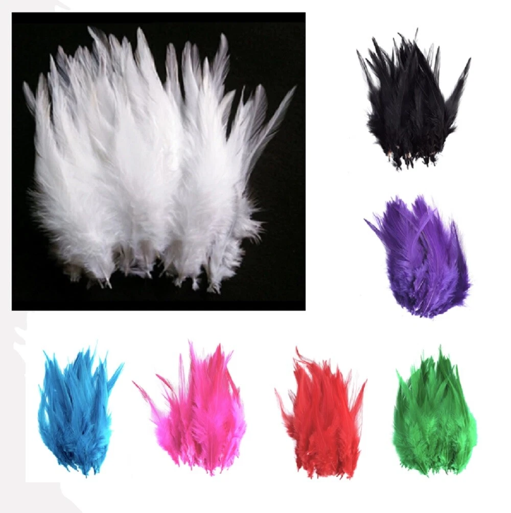 Off-white 30cm Curly Feathers Bunch Online In Australia | Trish Millinery - Foto 11