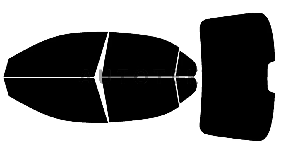 PreCut All Sides + Rear Window Any Tint Shade % For Acura TSX Sedan 2004-2008 - Image 3 of 4