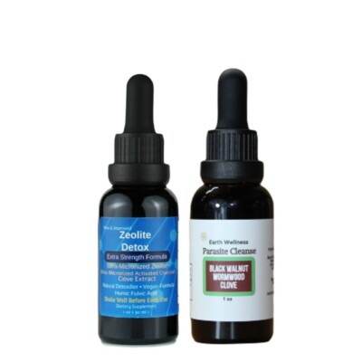 Zeolite Liquid METAL & PARASITE DETOX, 2 FOR PRICE OF 1  exp 2027