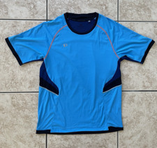Pearl Izumi Men's Short Sleeve Cycling T-Shirt Medium Triathlon Blue Race Jersey