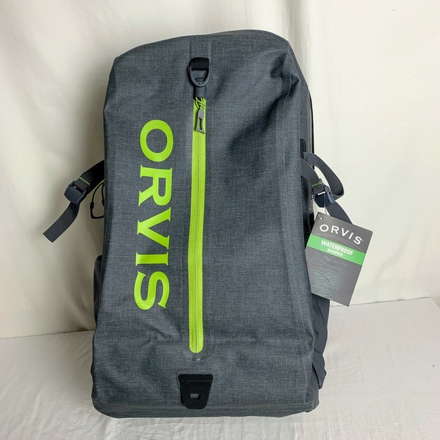 orvis leather backpack