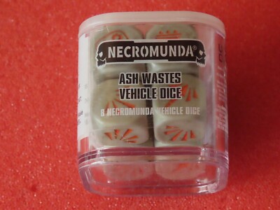 Games Workshop Necromunda Ash Wastes Fahrzeug Würfel Neu in OVP D6 Neu GW Warhammer 40k