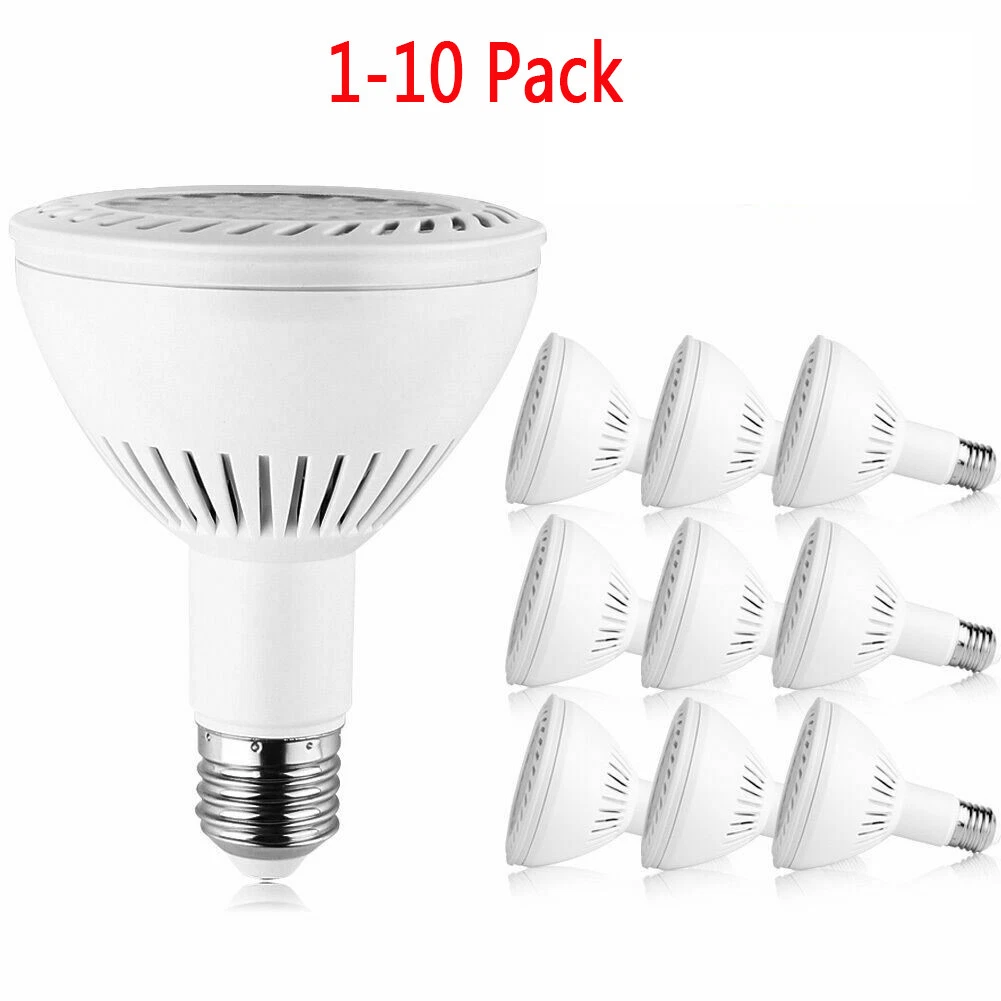 Warm white led flood on sale light bulb