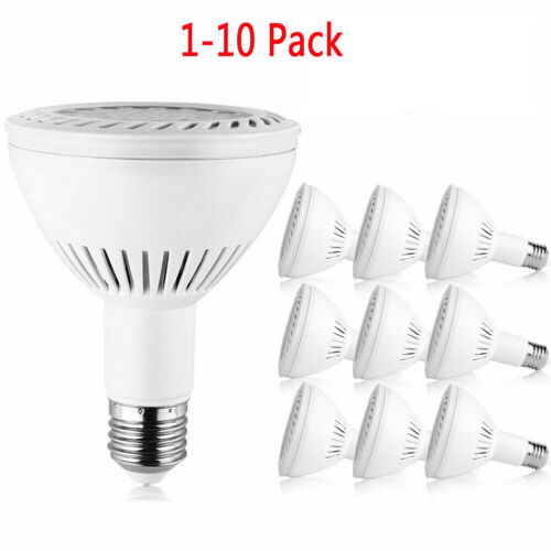 2/6/10 pièces ampoule anti-inondation DEL PAR30 remplacer 3200 lumens 36 W E27 base blanc chaud - Photo 1 sur 16