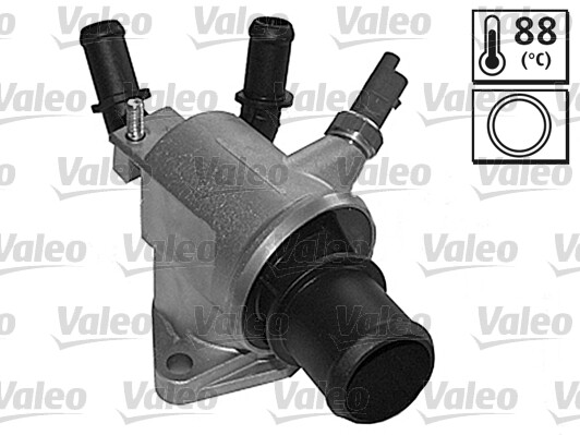Valeo 820965 thermostat liquide de refroidissement mécanique à ouverture 87 degrés