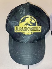 NEW jurassic park KIDS hats caps adjustable T-Rex dinosaurs