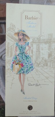 Silkstone Barbie fashion doll Market Day Gold Label RARE In Box