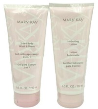 Mary Kay 2-in 1 Body Wash  Shave  Hydrating Lotion 6.5 fl oz Ea - New